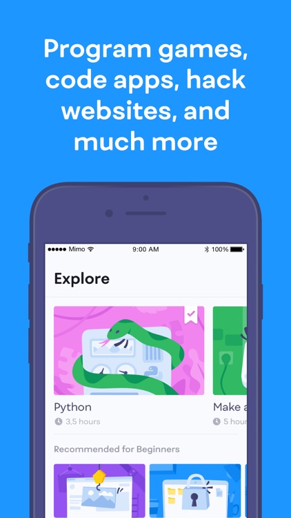 Mimo: Learn to Code screenshot-0