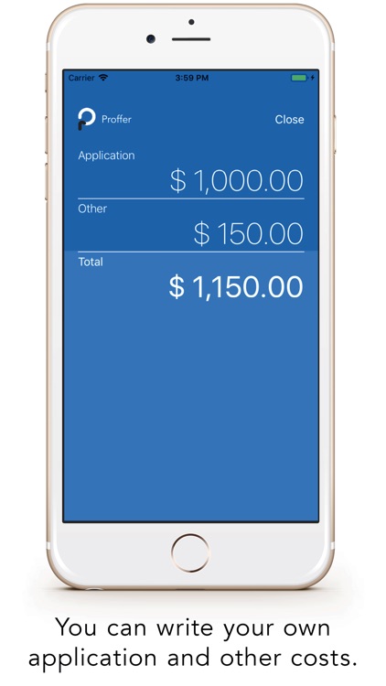 Proffer - Quotation Calculator screenshot-4