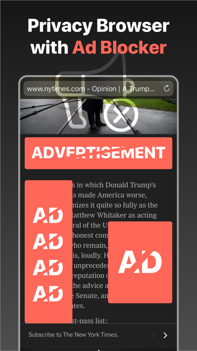 Private Browser With Adblock Iphoneアプリ Applion