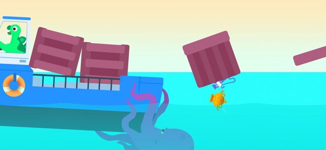 恐龍潛水艇 - 海洋探索兒童遊戲(圖3)-速報App