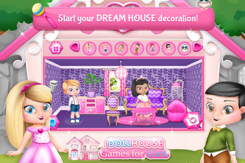 Dollhouse Games Decoration screenshot 2