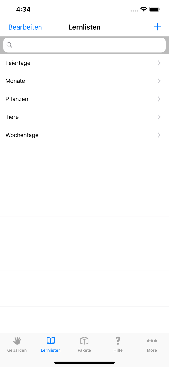 Gebärdensprache Wörterbuch Ges