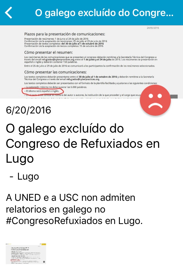 A Liña do Galego screenshot 3