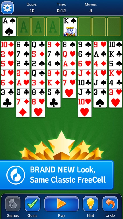 FreeCell Solitaire Card Game