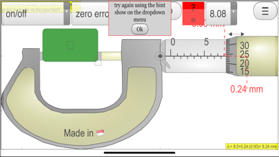 How to cancel & delete Micrometer Simulator Pro from iphone & ipad 4