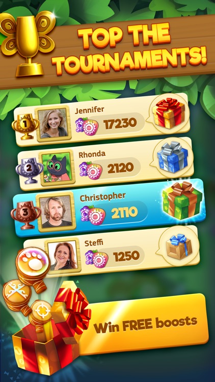 Tropicats: Match 3 Puzzle Game screenshot-4