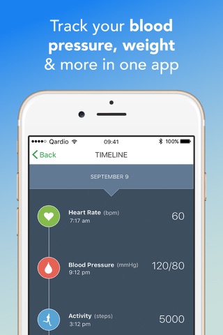 Qardio heart health screenshot 4