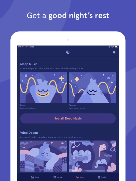 Headspace: Meditation techniques for mindfulness, stress relief & peace of mind screenshot