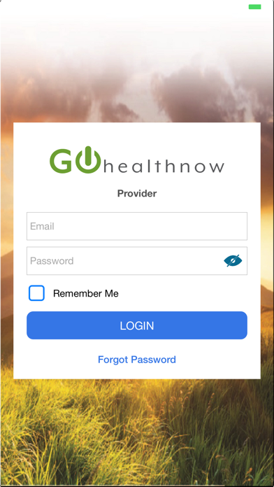 Provider-GoHealthNow screenshot 2