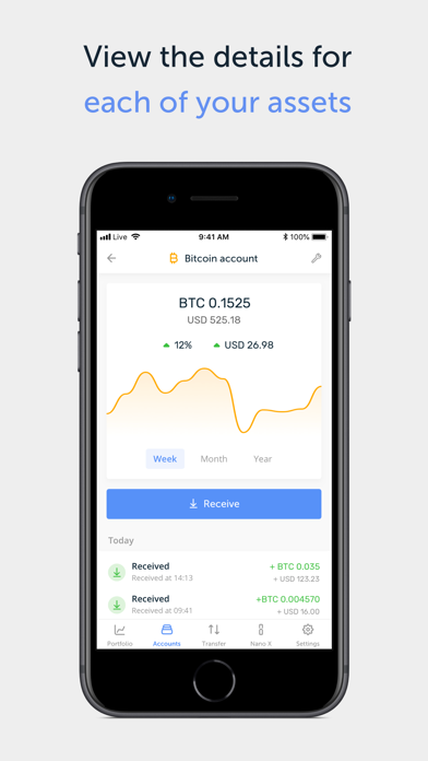 live crypto wallet