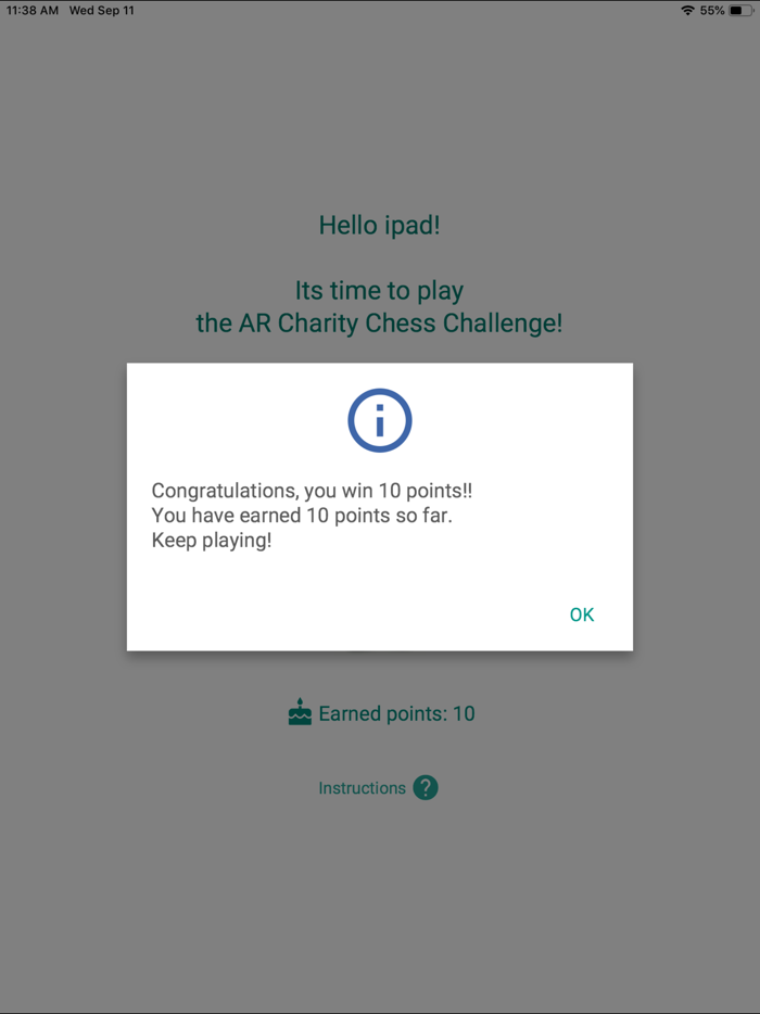 AR Charity Challenge