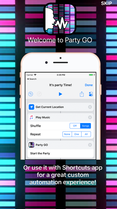 How to cancel & delete PartyGO for Philips Hue Lights from iphone & ipad 4