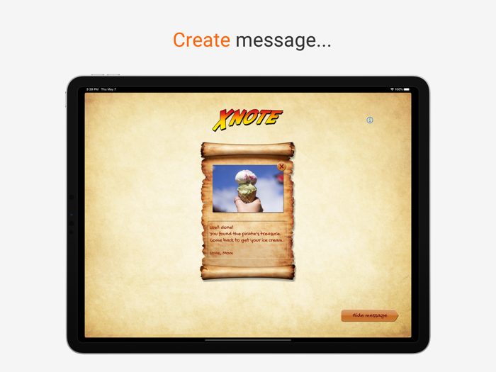 Message Hunt - Xnote