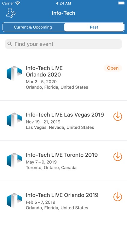 Info-Tech LIVE Events