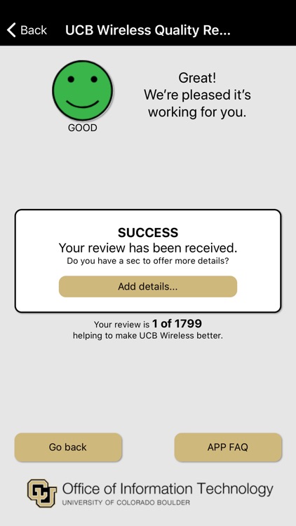 UCB Wireless Quality Reporter screenshot-3