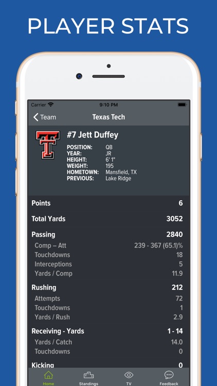 Texas Tech Football Schedules screenshot-3