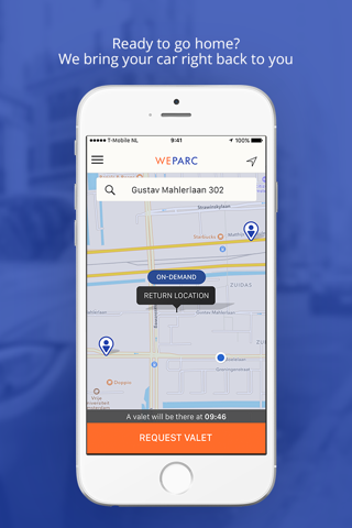 WeParc - Valet parking service screenshot 4