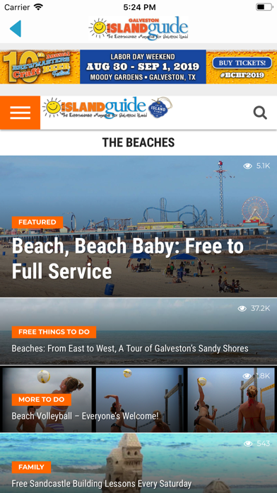 How to cancel & delete Galveston Guide from iphone & ipad 2