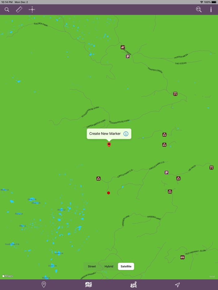 Bighorn National Forest - GPS