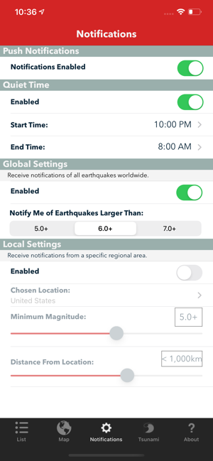 Earthquake Watch(圖4)-速報App