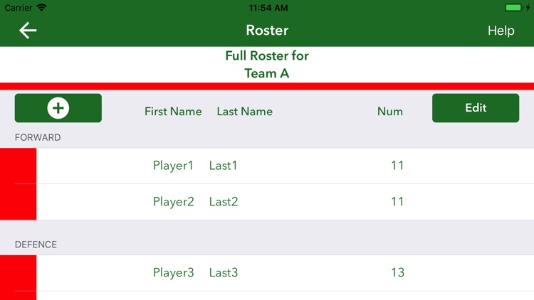 iTrackLacrosse -Lacrosse Stats