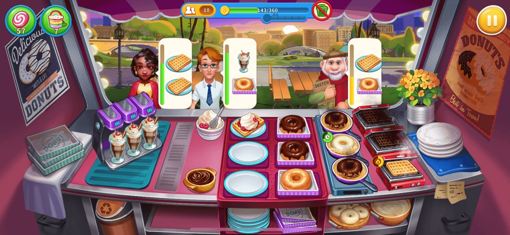 Crazy Chef Cooking Games