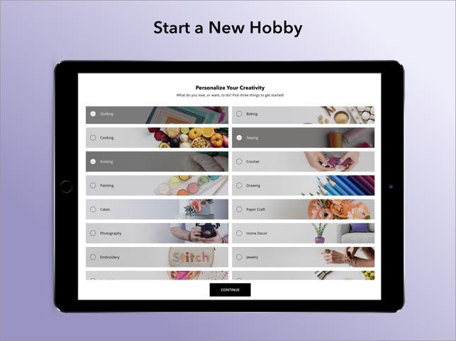 Craftsy classes app