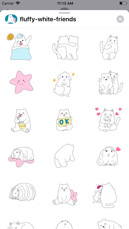 fluffy-white-friends