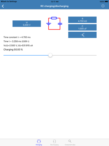 RC Circuit Pro screenshot 2