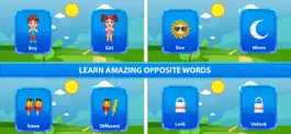 Game screenshot Learn Opposite Words with fun apk