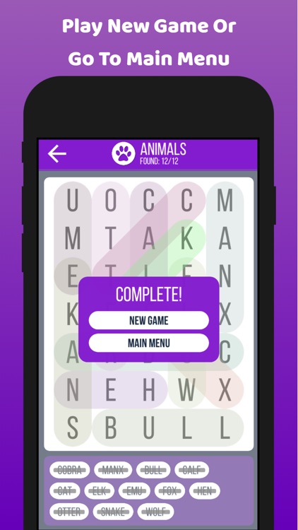 Words Search : Word Scramble screenshot-3