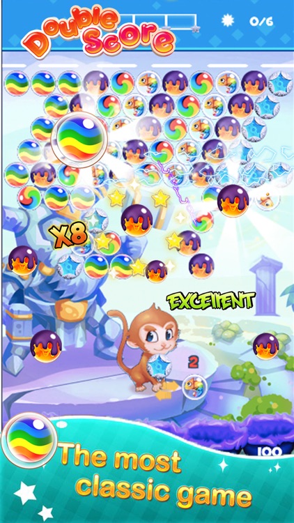 Bubble Breaker Monkey Witch screenshot-3