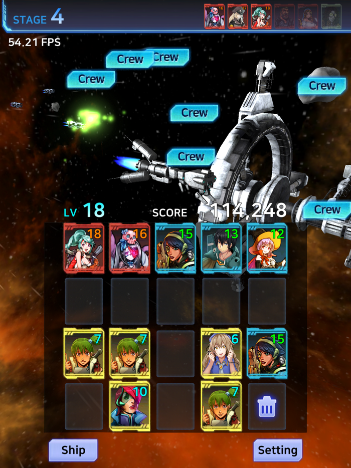 Star Voyager  merge spacecrew