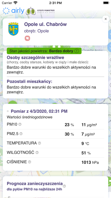 Powietrze w Opolu screenshot 3