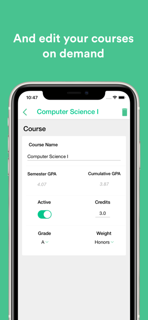 Scope: Custom GPA Calculator(圖3)-速報App