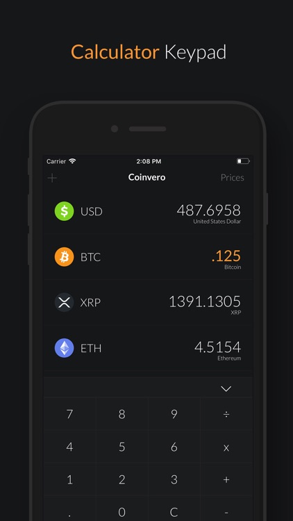 cryptocurrency converter calculator app