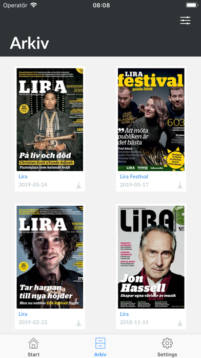 Lira Musikmagasin screenshot 2