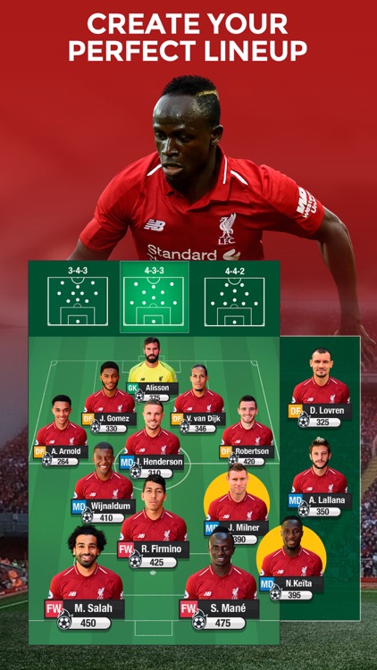 LIVERPOOL FC FANTASY MANAGER