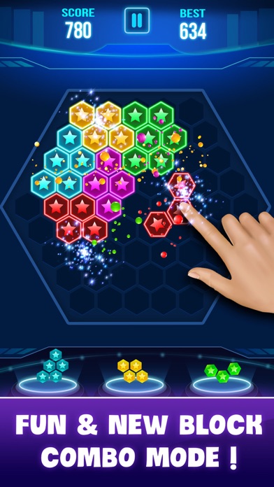 Glow Block Game screenshot 4