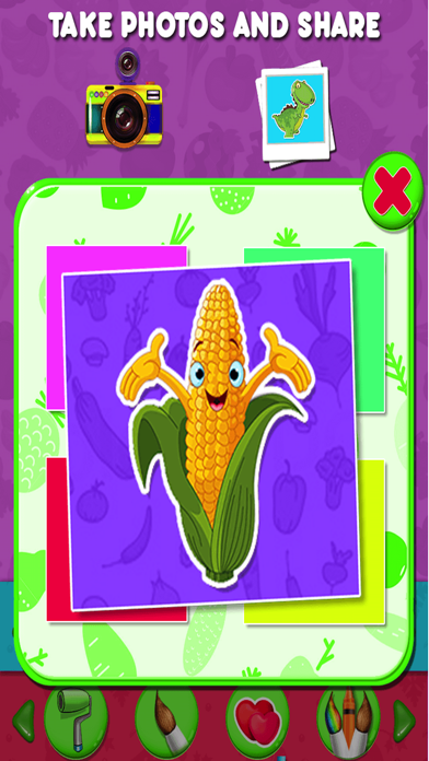 Vegetables Coloring Book screenshot 4