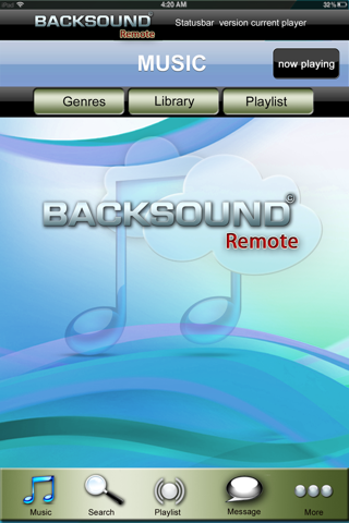 Backsound Remote screenshot 3