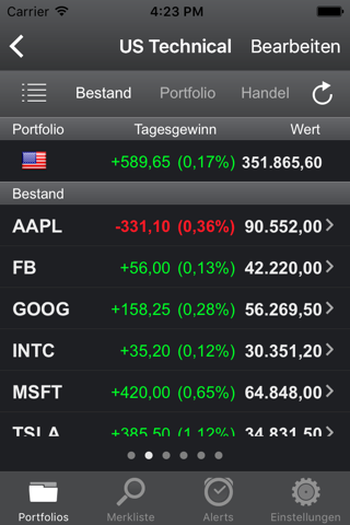 Portfolio Trader-Stock Tracker screenshot 4