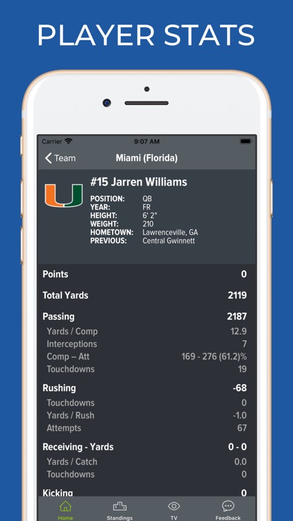Miami Hurricanes Football screenshot-3