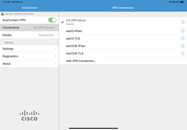 Cisco Anyconnect Im App Store