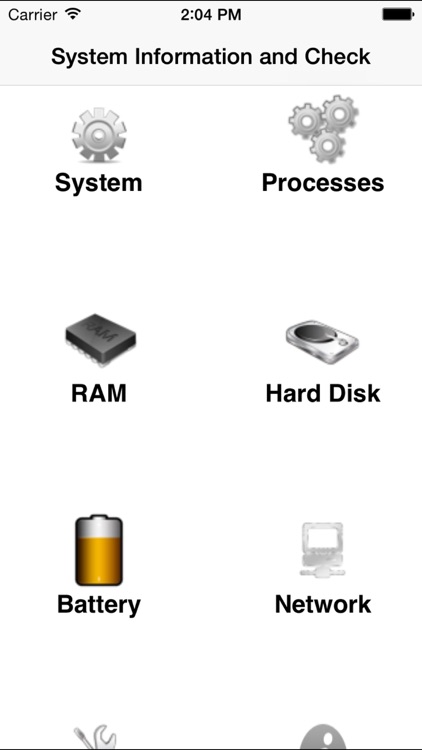 System Information and Check