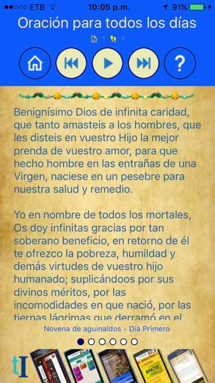 Novena de Aguinaldos con audio