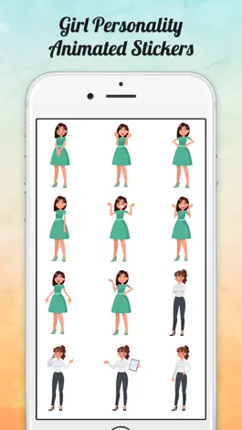 Game screenshot Women Personality Stickers hack