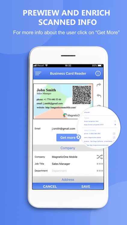 Pipedrive CRM BizCard Scanner screenshot-5