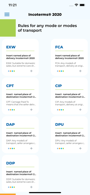 Incoterms 2010 Wall Chart Free Download