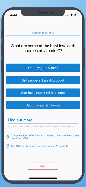 Keto Diet App Quiz(圖4)-速報App